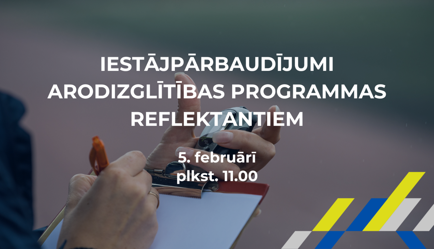 Iestājpārbaudījumi arodizglītības programmas reflektantiem